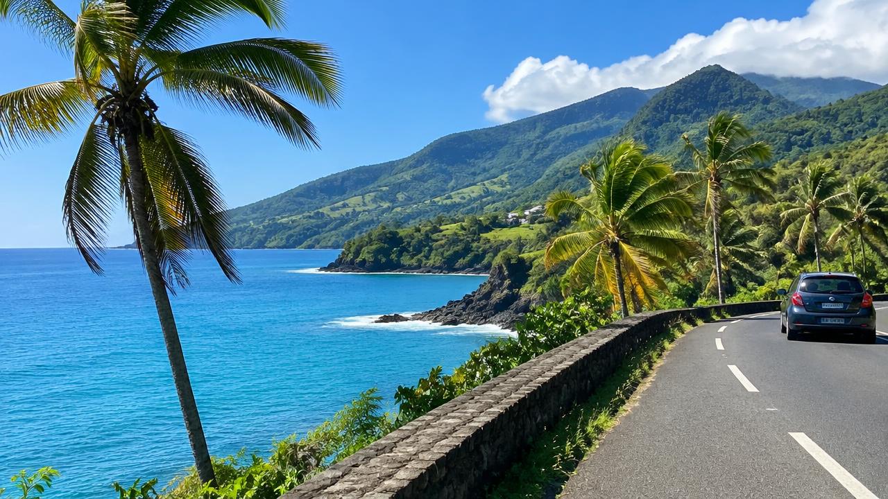 Route en Guadeloupe