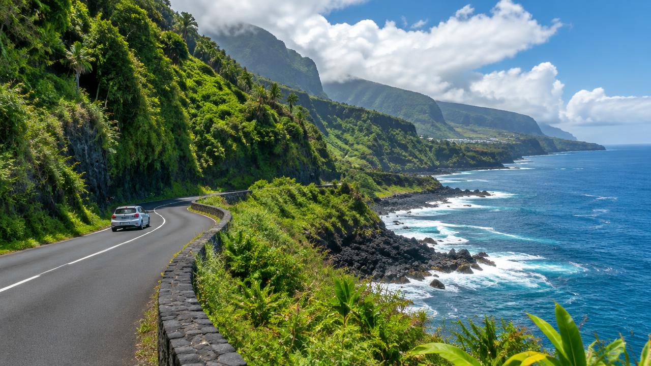 Route en La Réunion