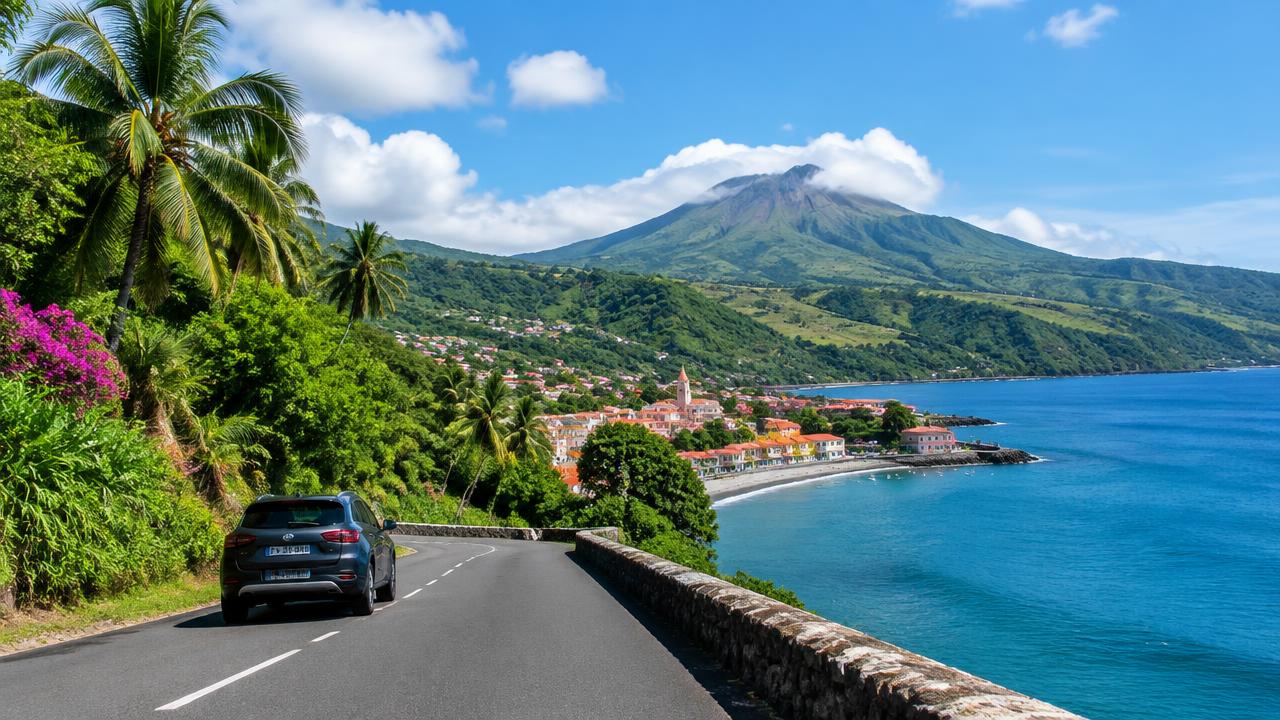 Route en Martinique