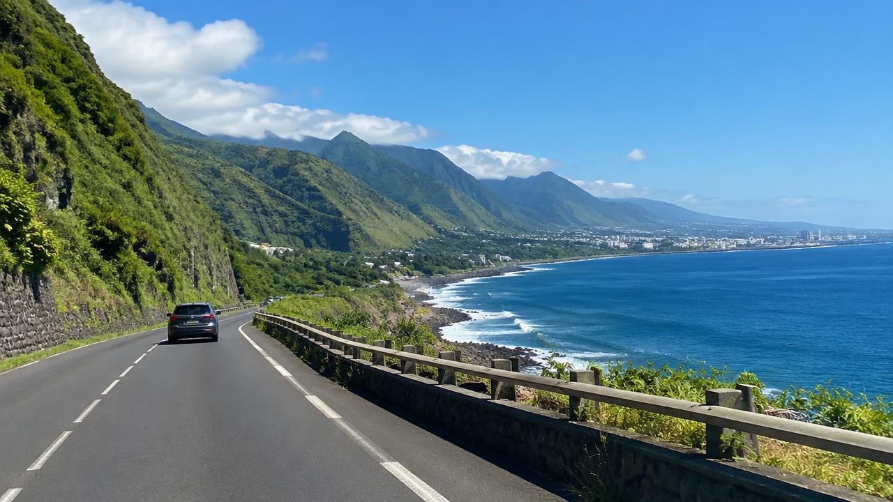 Route en La Réunion